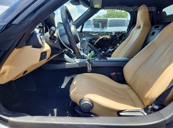 JM1NDAD7XG0102309 2016 MAZDA MX-5 Gray Vista interior delantera
