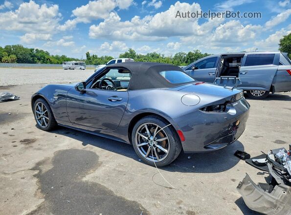 JM1NDAD7XG0102309 2016 MAZDA MX-5 Gray Trasero izquierdo