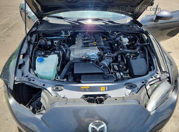 JM1NDAD7XG0102309 2016 MAZDA MX-5 Gray Vista interior trasera