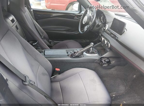 JM1NDAD7XJ0204605 2018 MAZDA MX-5 MIATA Black Вид салону спереду