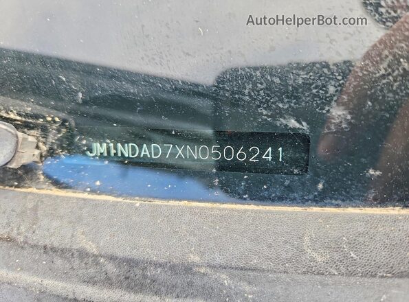 JM1NDAD7XN0506241 2022 MAZDA MX-5 Black Widok komory silnika