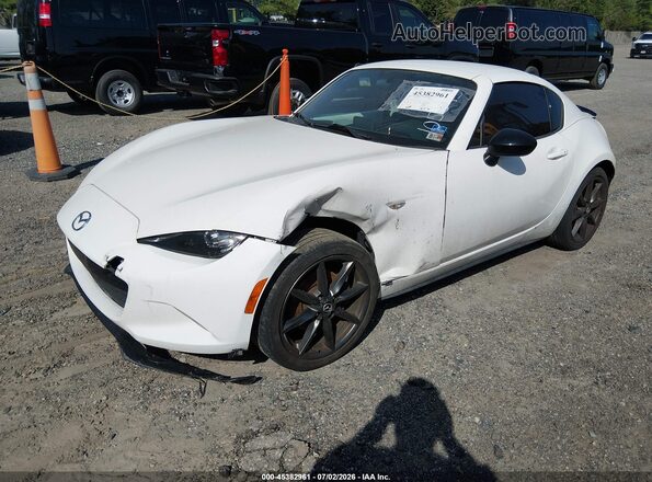 JM1NDAL72H0105045 2017 MAZDA MIATA White Przód lewy