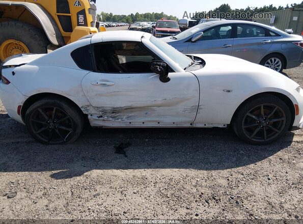 JM1NDAL72H0105045 2017 MAZDA MIATA White Widok zestawu wskaźników