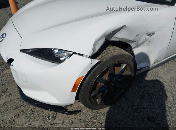JM1NDAL72H0105045 2017 MAZDA MIATA White Widok z przodu