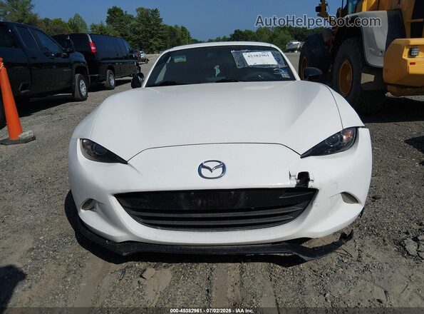 JM1NDAL72H0105045 2017 MAZDA MIATA White Widok deski rozdzielczej