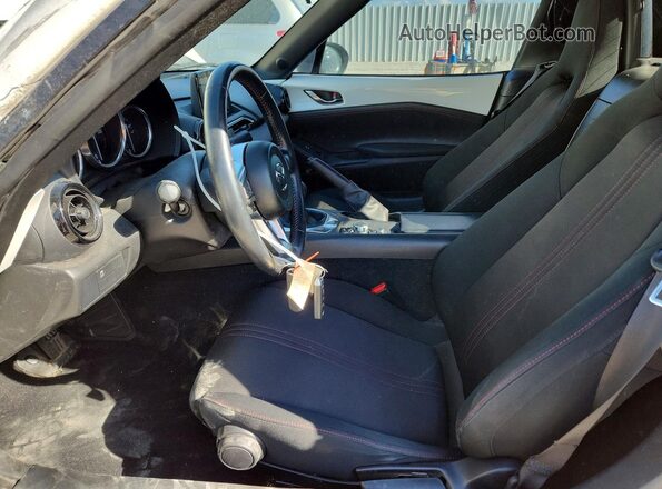 JM1NDAL72K0304202 2019 MAZDA MX-5 White Front interior view