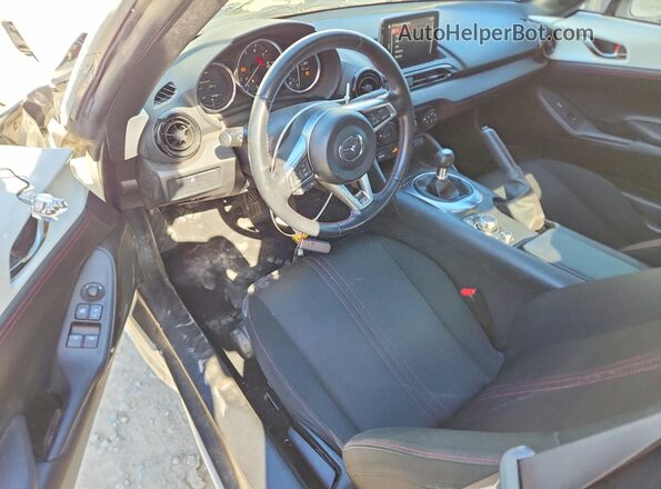 JM1NDAL72K0304202 2019 MAZDA MX-5 White Dashboard view