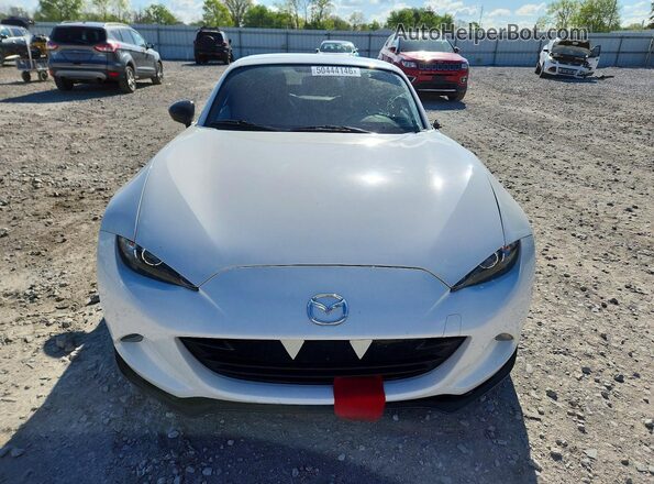 JM1NDAL72K0304202 2019 MAZDA MX-5 White Front view
