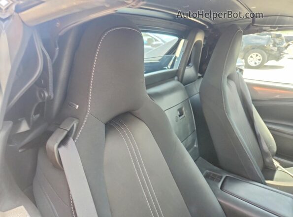JM1NDAL73M0455598 2021 MAZDA MX-5 Gray Rear seats view