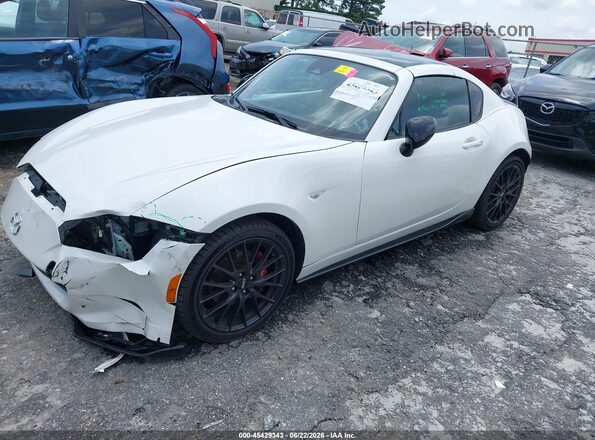 JM1NDAL73R0604356 2024 MAZDA MX-5 MIATA RF White Передня ліва чверть