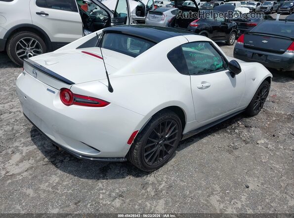 JM1NDAL73R0604356 2024 MAZDA MX-5 MIATA RF White Задня права чверть