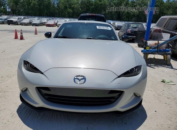 JM1NDAL77H0103842 2017 MAZDA MX-5 Gray Вид спереду