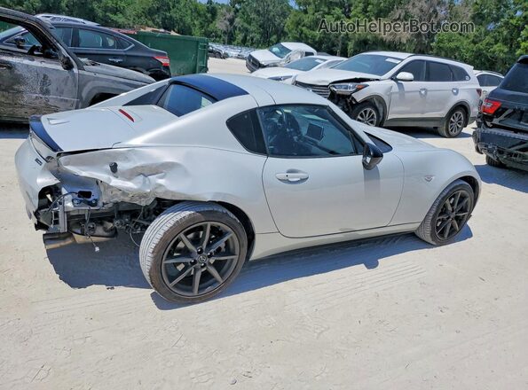 JM1NDAL77H0103842 2017 MAZDA MX-5 Gray Задня права чверть