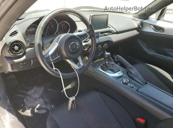 JM1NDAL77H0103842 2017 MAZDA MX-5 Gray Вид панелі приладів