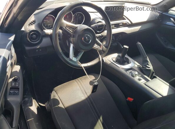 JM1NDAL77M0460299 2021 MAZDA MX-5 Gray Dashboard view