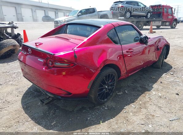 JM1NDAL77S0660001 2025 MAZDA MX-5 MIATA RF Burgundy უკანა მარჯვენა