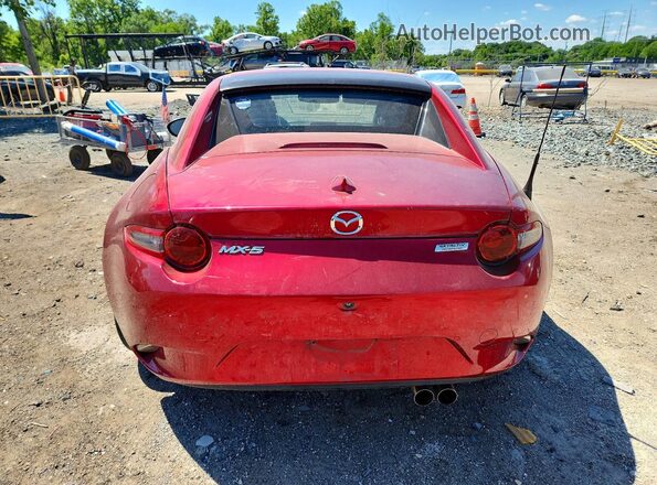JM1NDAM70K0304262 2019 MAZDA MX-5 Red Հետևի տեսք