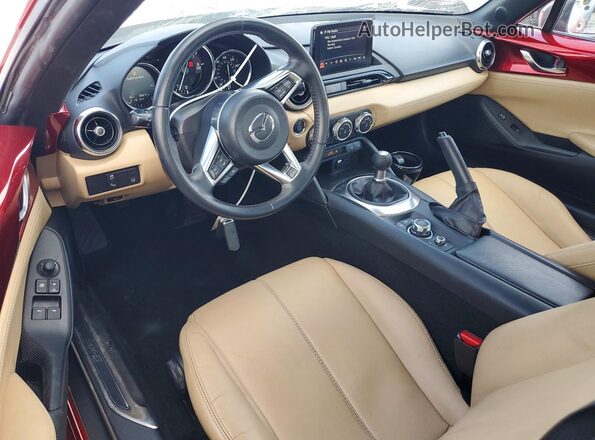 JM1NDAM71J0205240 2018 MAZDA MX-5 Красный Вид панели приборов