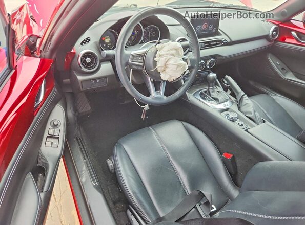 JM1NDAM71N0500781 2022 MAZDA MX-5 Темно-бордовый Вид панели приборов