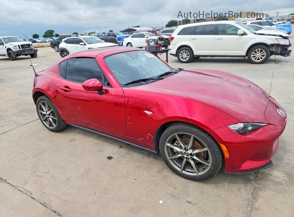 JM1NDAM71N0500781 2022 MAZDA MX-5 Темно-бордовый Передняя правая четверть
