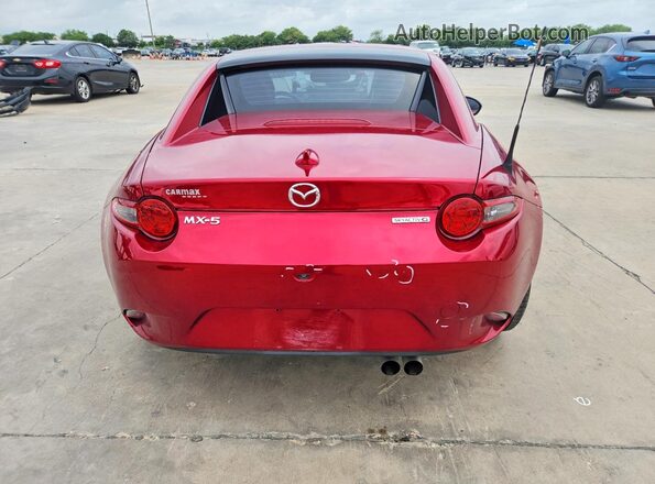 JM1NDAM71N0500781 2022 MAZDA MX-5 Темно-бордовый Вид сзади