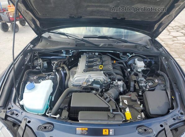 JM1NDAM71S0657223 2025 MAZDA MX-5 Blue Вид задньої частини салону