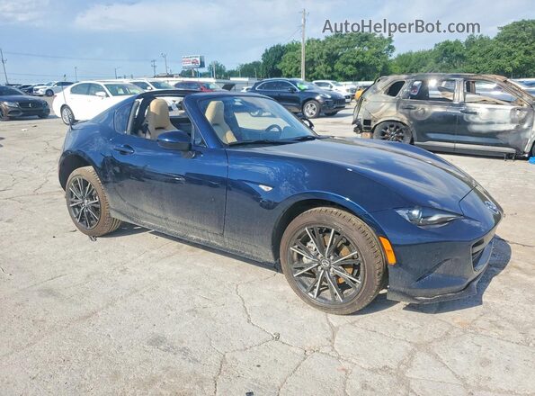 JM1NDAM71S0657223 2025 MAZDA MX-5 Blue Передня права чверть