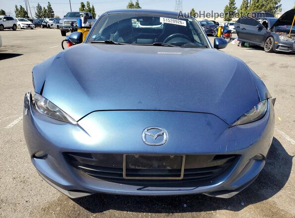 JM1NDAM72J0205747 2018 MAZDA MX-5 Синий Вид спереди