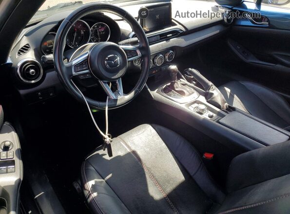 JM1NDAM72J0205747 2018 MAZDA MX-5 Синий Вид панели приборов