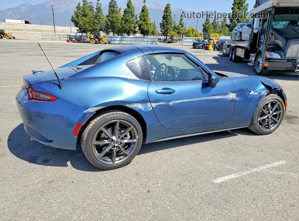 JM1NDAM72J0205747 2018 MAZDA MX-5 Синий Задняя правая четверть
