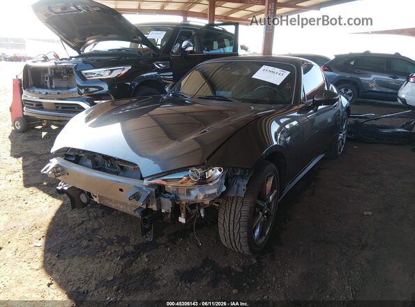 JM1NDAM72M0457891 2021 MAZDA MX-5 MIATA RF Серый Передняя левая четверть