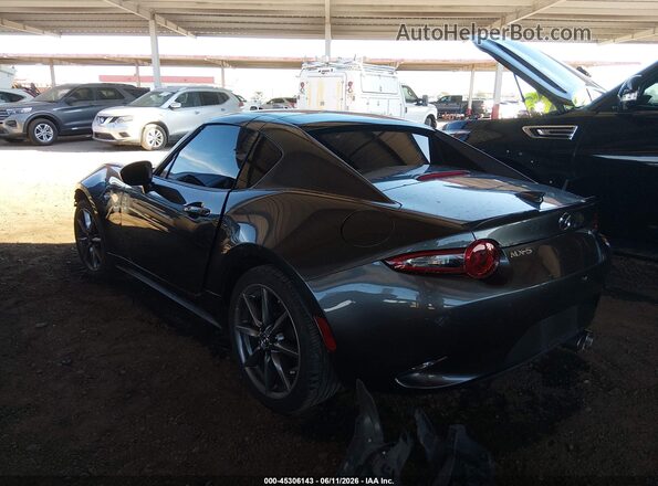 JM1NDAM72M0457891 2021 MAZDA MX-5 MIATA RF Серый Задняя левая четверть