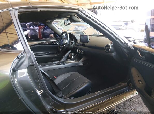 JM1NDAM72M0457891 2021 MAZDA MX-5 MIATA RF Серый Вид салона спереди