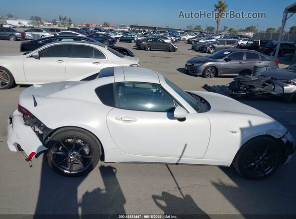 JM1NDAM73H0104906 2017 MAZDA MX-5 MIATA RF White Vista interior de 360 grados