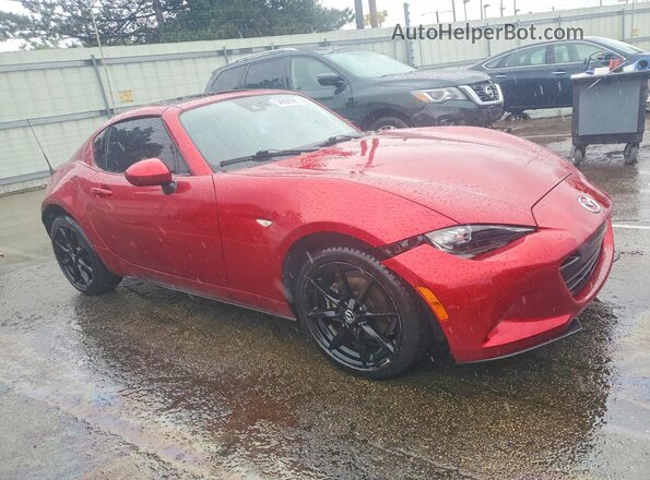 JM1NDAM73L0419293 2020 MAZDA MX-5 Красный Передняя правая четверть