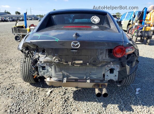 JM1NDAM74H0103540 2017 MAZDA MX-5 Gray Вид ззаду