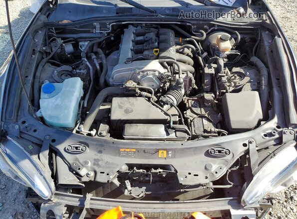 JM1NDAM74H0103540 2017 MAZDA MX-5 Gray Вид задньої частини салону