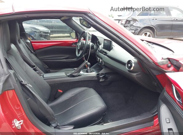 JM1NDAM74L0418976 2020 MAZDA MX-5 MIATA RF Red წინა სალონის ხედი