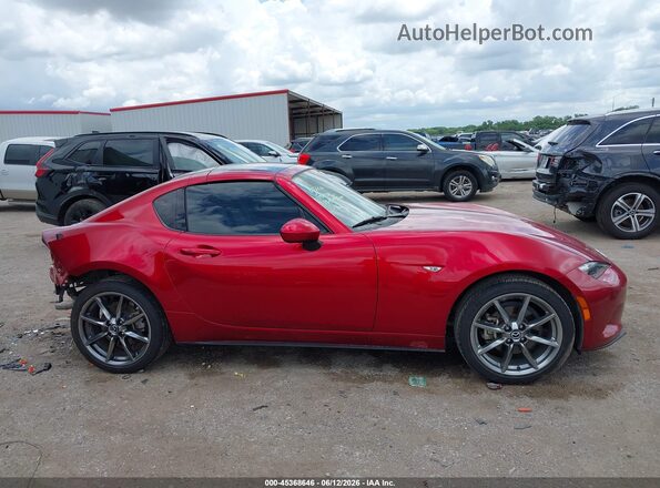 JM1NDAM74L0418976 2020 MAZDA MX-5 MIATA RF Red უკანა სალონის ხედი
