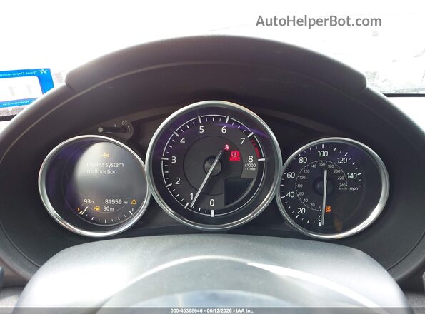 JM1NDAM74L0418976 2020 MAZDA MX-5 MIATA RF Red უკანა სავარძლების ხედი