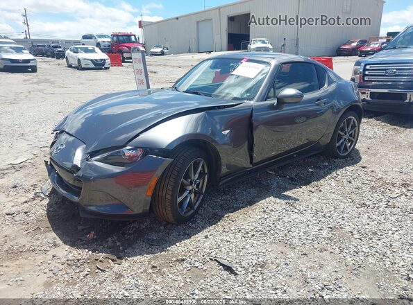 JM1NDAM74M0451123 2021 MAZDA MX-5 MIATA RF Gray Przód lewy