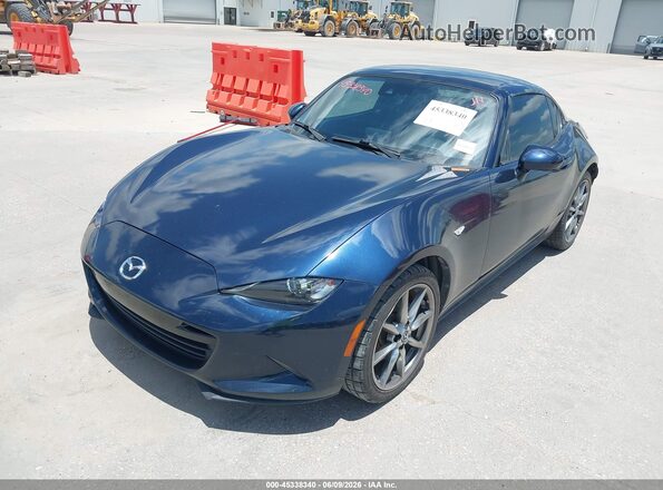 JM1NDAM75M0451941 2021 MAZDA MX-5 MIATA RF Blue Vista tres cuartos delantera izquierda