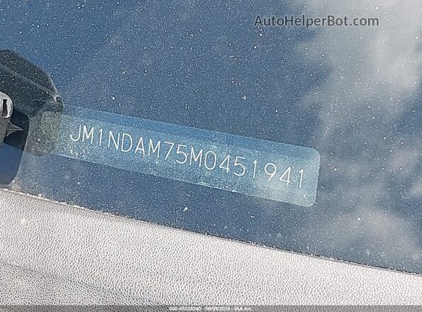 JM1NDAM75M0451941 2021 MAZDA MX-5 MIATA RF Blue Vista del cuadro de instrumentos