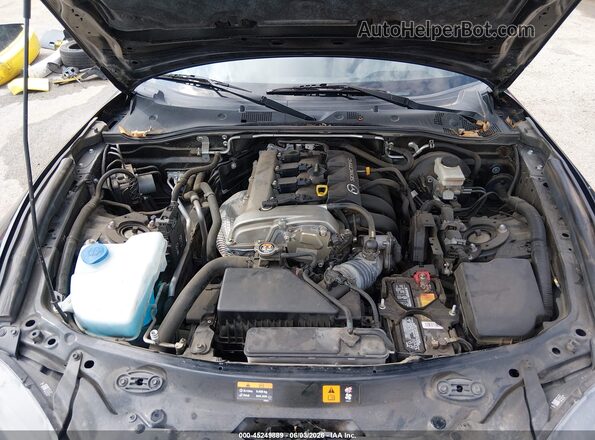 JM1NDAM75M0455911 2021 MAZDA MX-5 MIATA RF Черный Вид сзади