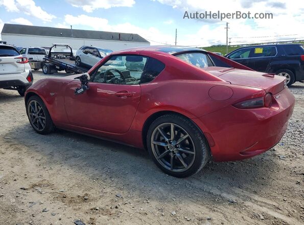 JM1NDAM76H0107380 2017 MAZDA MX-5 Red უკანა მარცხენა