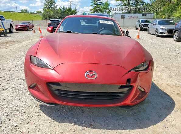JM1NDAM76H0107380 2017 MAZDA MX-5 Red წინა ხედი