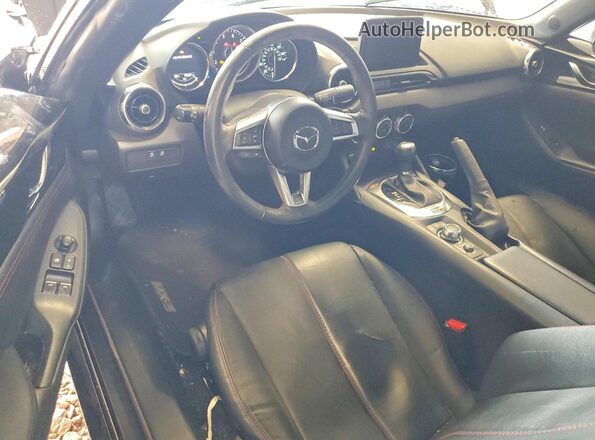 JM1NDAM76K0300099 2019 MAZDA MX-5 Black Widok deski rozdzielczej