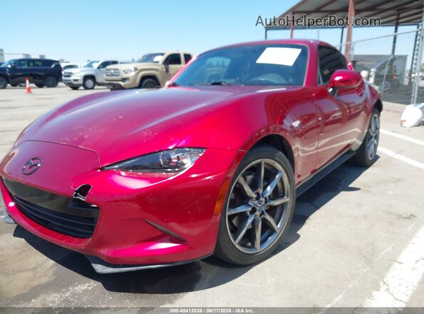 JM1NDAM76M0450104 2021 MAZDA MX-5 MIATA RF Red Передня ліва чверть