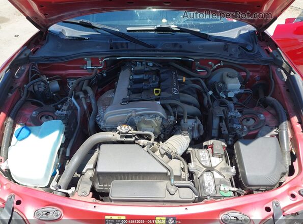 JM1NDAM76M0450104 2021 MAZDA MX-5 MIATA RF Red Вид ззаду