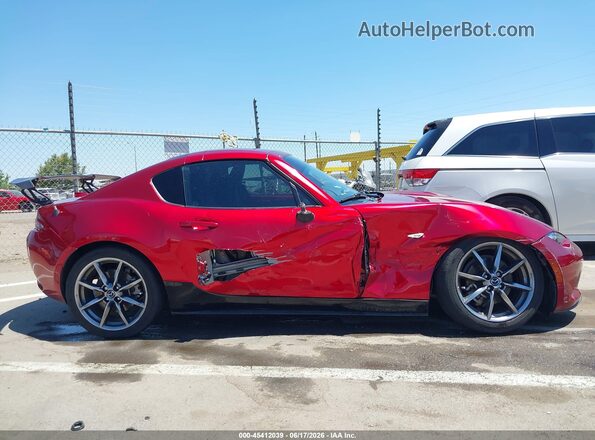JM1NDAM76M0450104 2021 MAZDA MX-5 MIATA RF Red Вид задньої частини салону